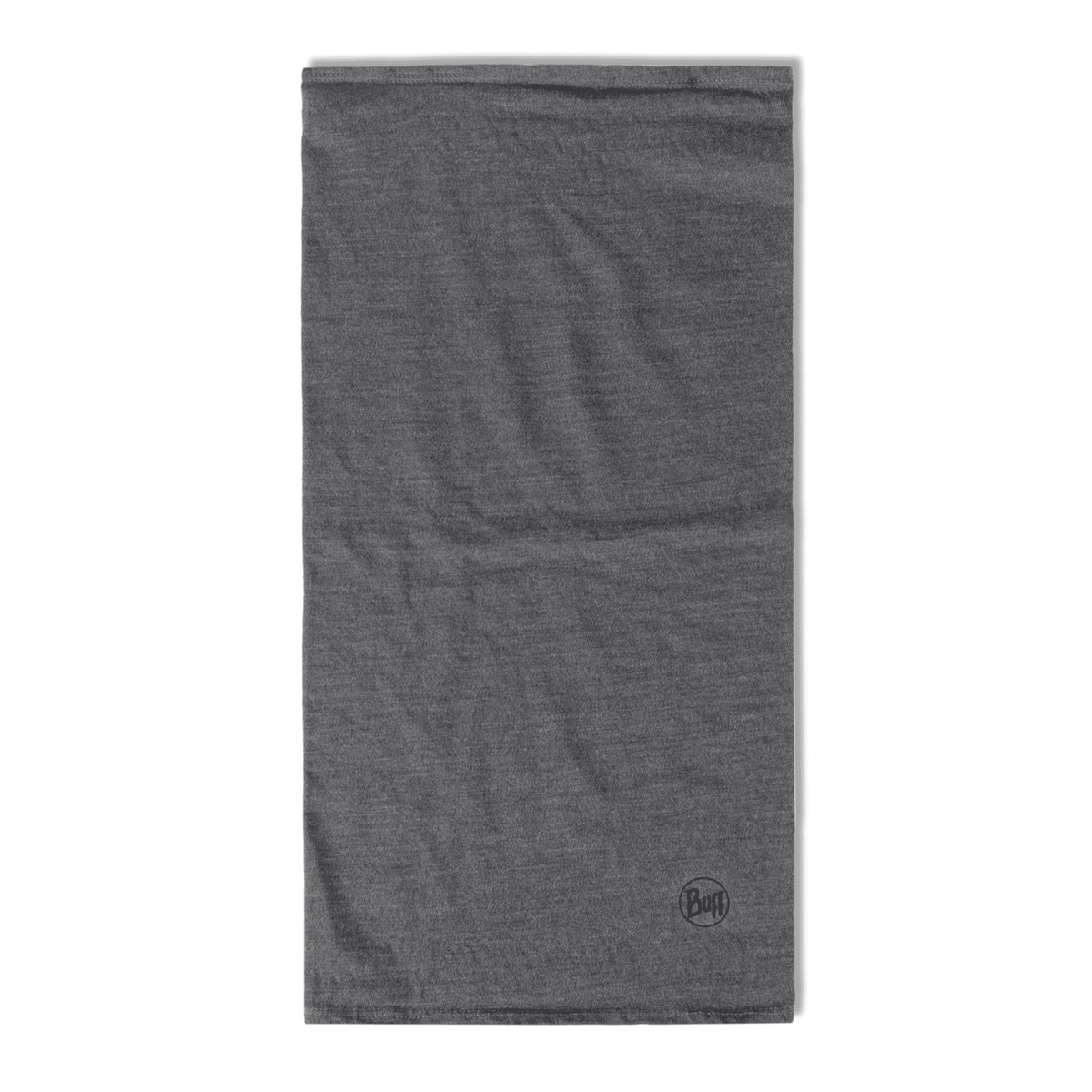 Buff Merino Midweight Necktube - Melange Light Grey