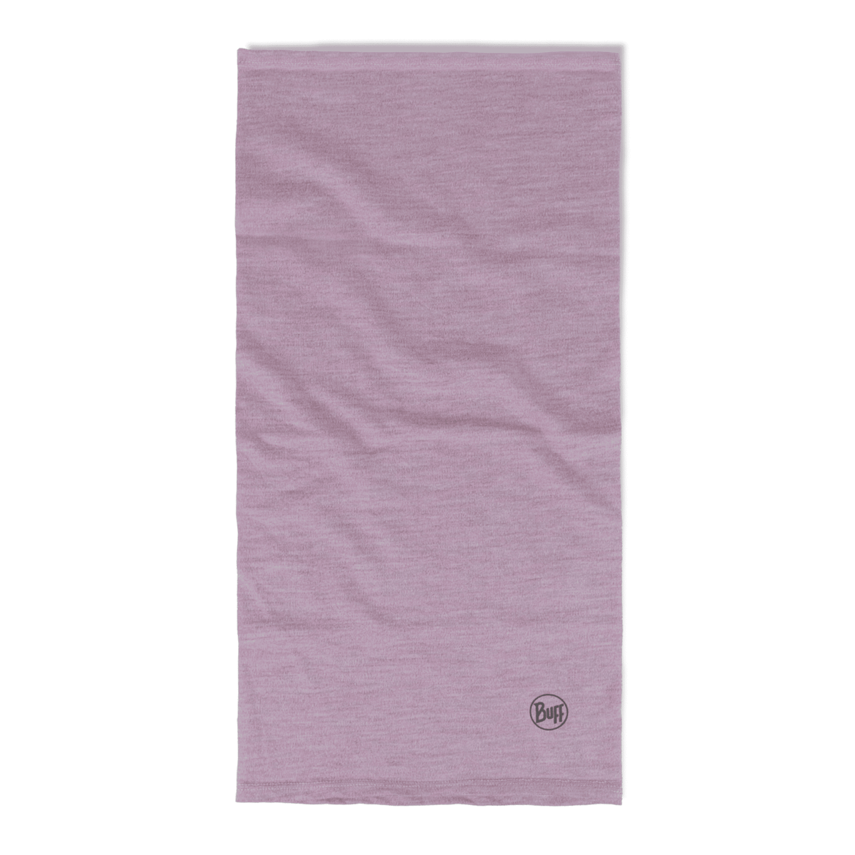 Buff Merino Midweight Necktube - Melange Lilac Sand