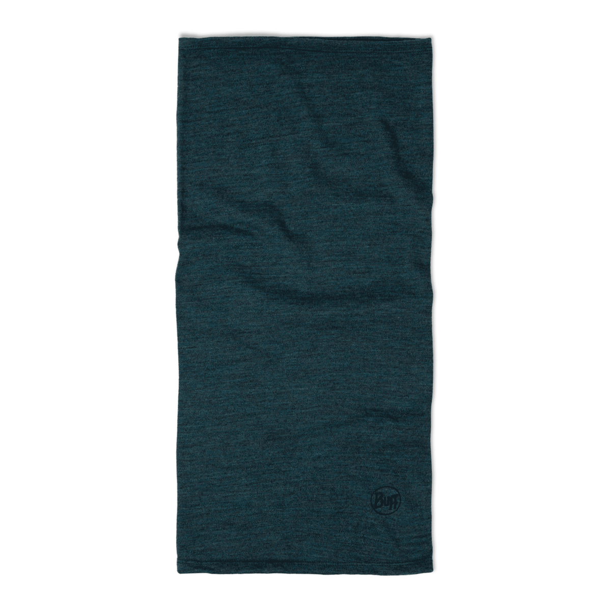 Buff Merino Midweight Necktube - Melange Tourmaline
