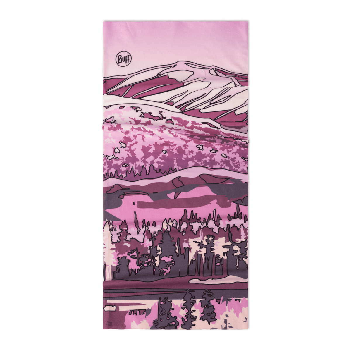Buff Original Ecostretch Necktube - Dioba Orchid