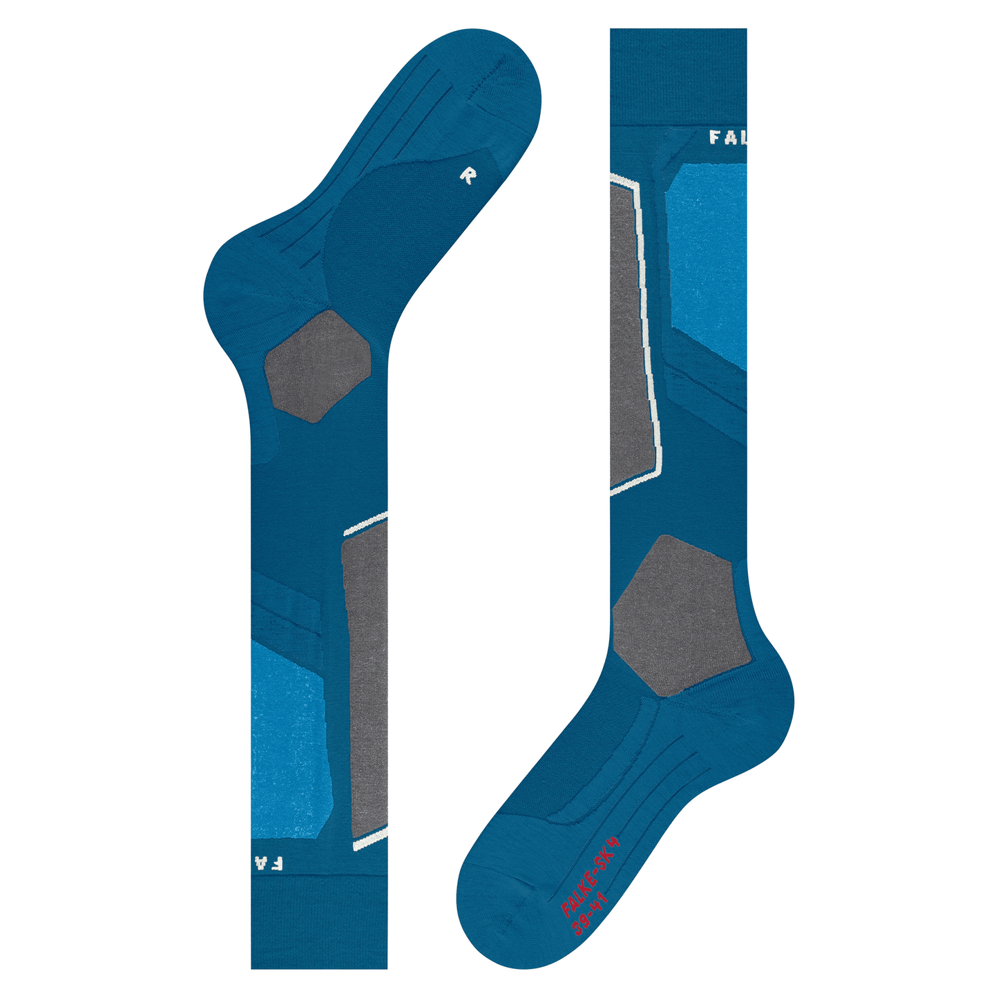 Falke SK4 Men's Ski Socks - Ocean Blue