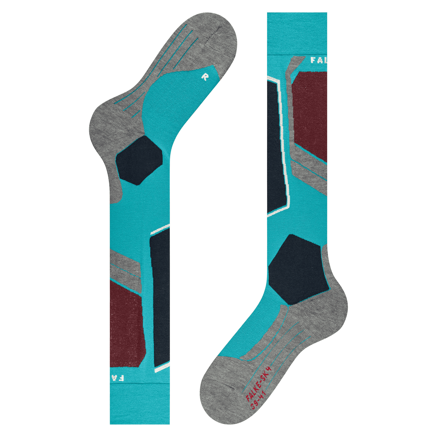 Falke SK4 Women's Ski Socks - Peacock Blue