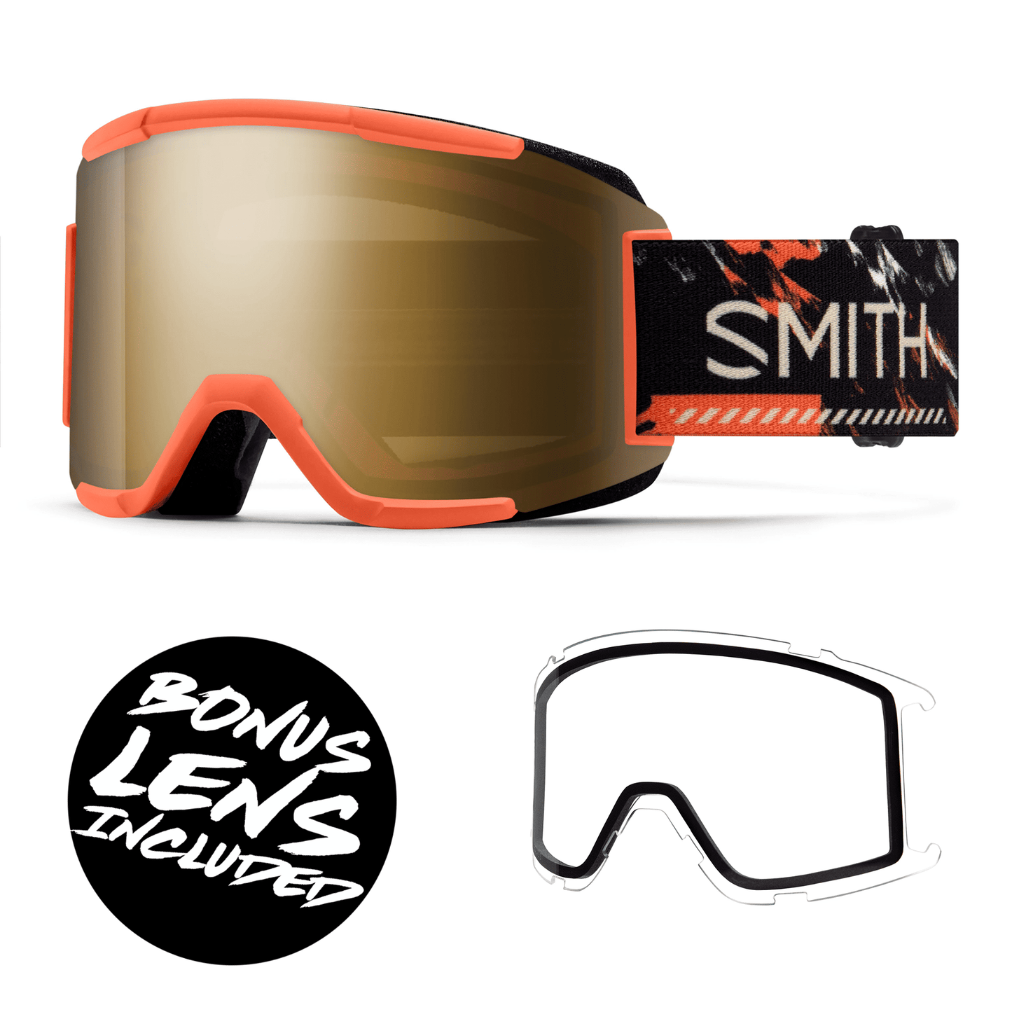 Smith Squad Goggles - Cinder Chop Up