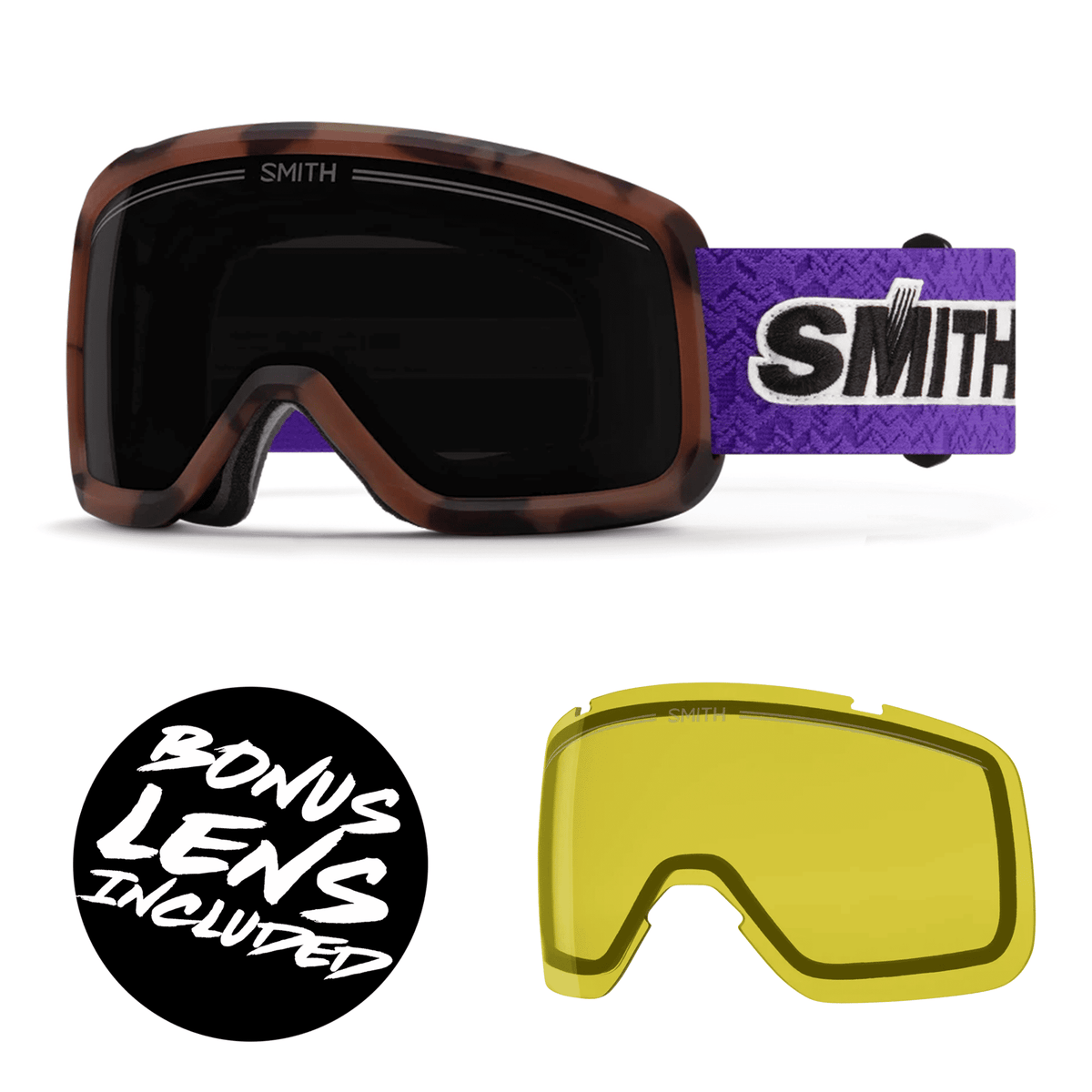 Smith Shakedown Goggles - Tortoise Retro Classic