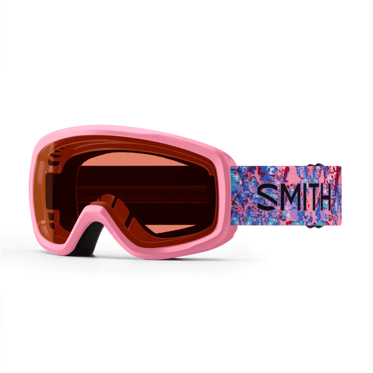 Smith Snowday Jr Kids Goggles - Bright Pink Lofi Butterfly