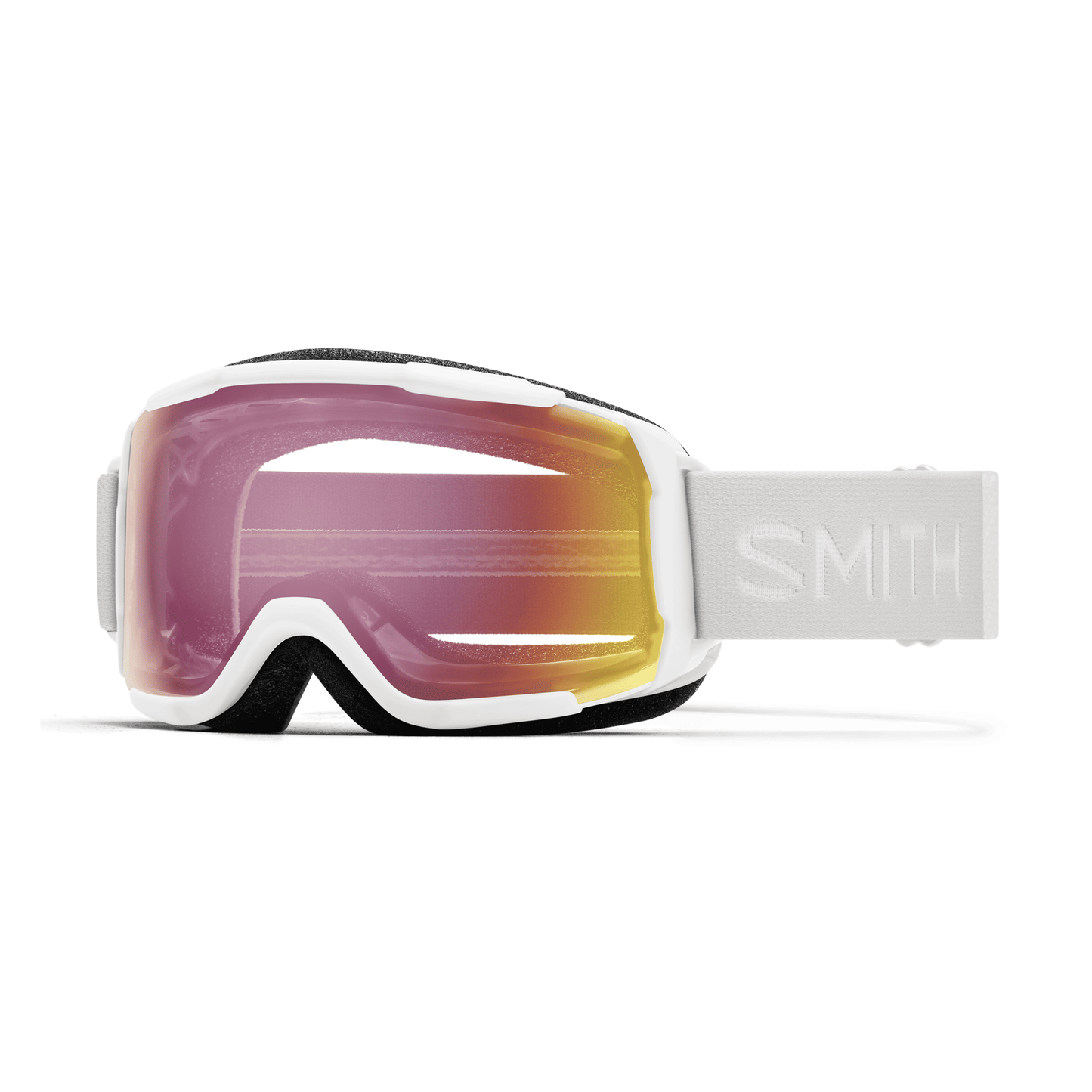 Smith Grom Kids Goggles - White Red