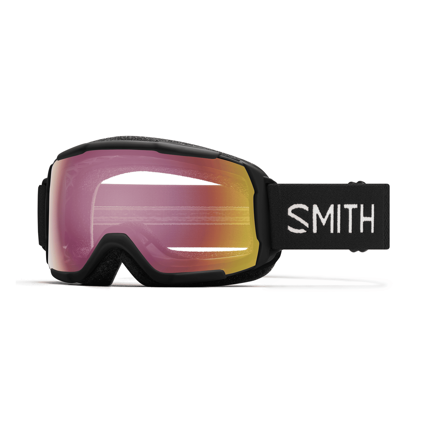 Smith Grom Kids Goggles - Black Red