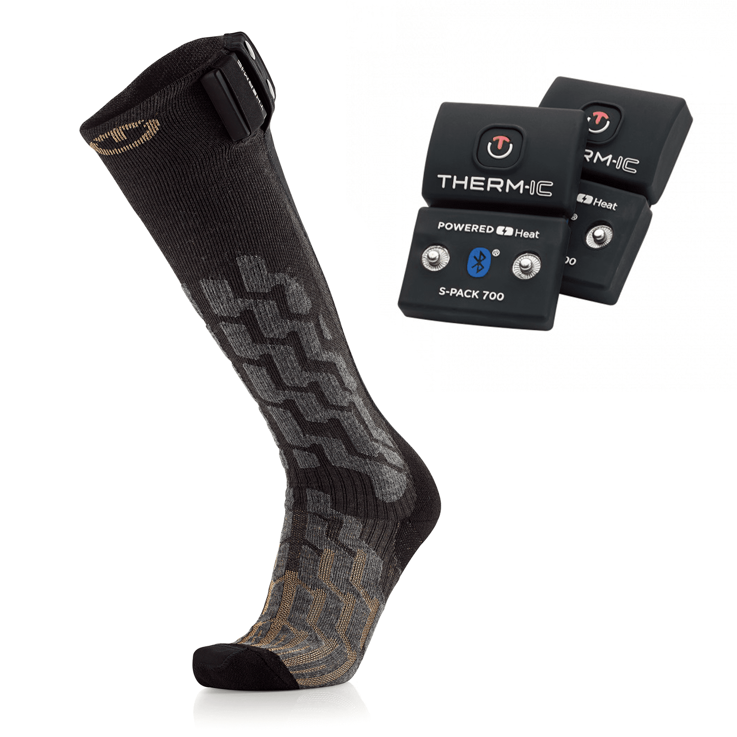 Therm-Ic Powersocks Set - Heat Fusion Women's Socks + S-Pack Battery