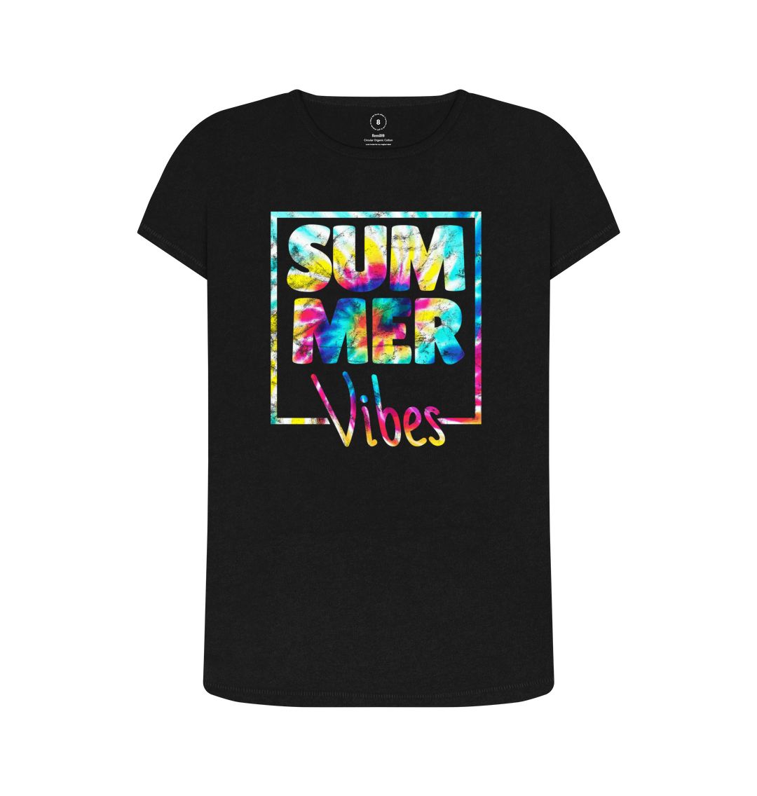 Black Women's Summer Vibes R.O.C Tee