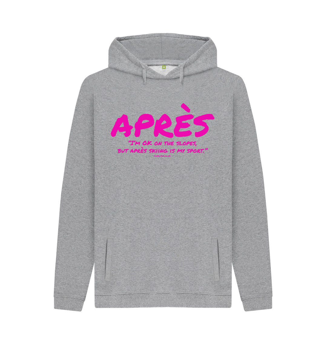 Light Heather Printed Hoody Front