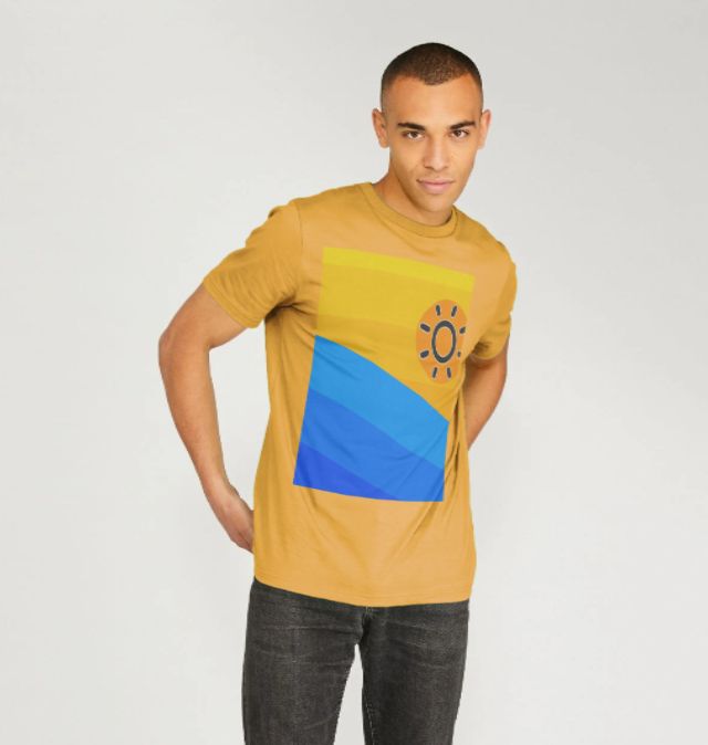Men's Sun Is Rising Organic Tee