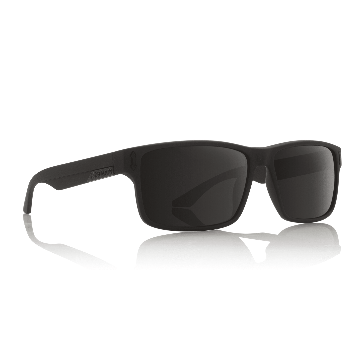 Dragon Count Sunglasses - Matte Black / Grey