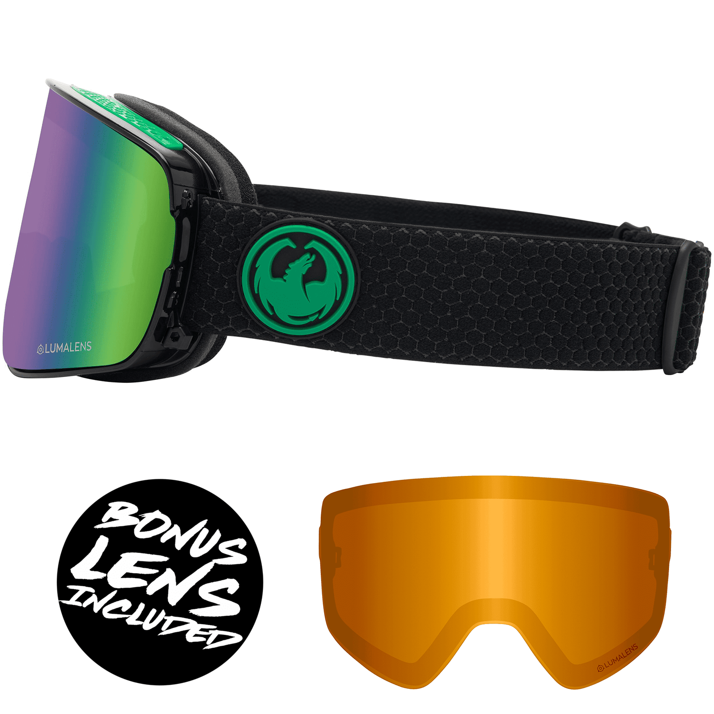 Dragon NFX2 Goggles (2023) - Split Green