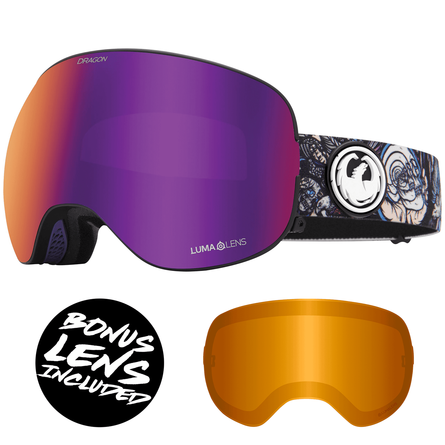Dragon X2 Goggles - Schoph D.A.P.