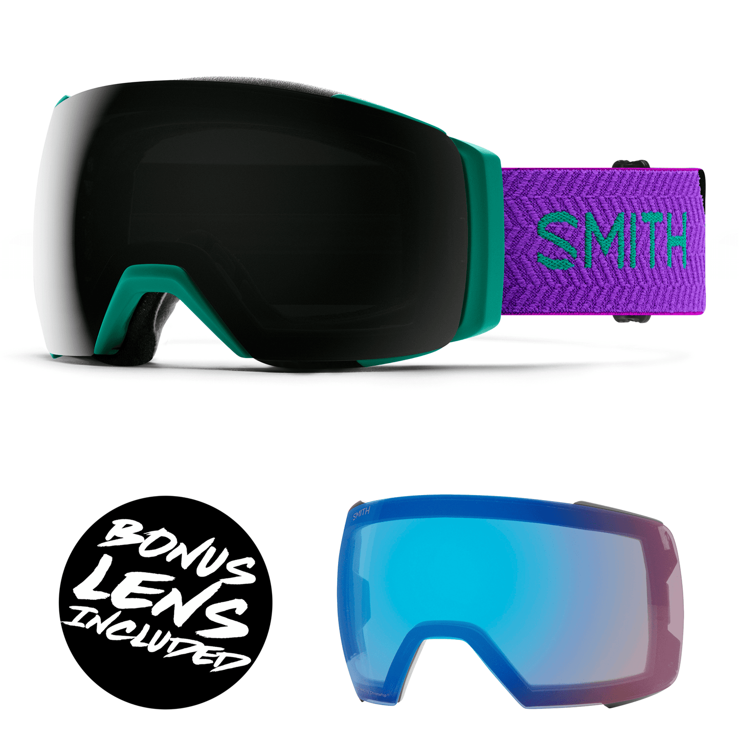 Smith I/O Mag XL Goggles - Jade Block