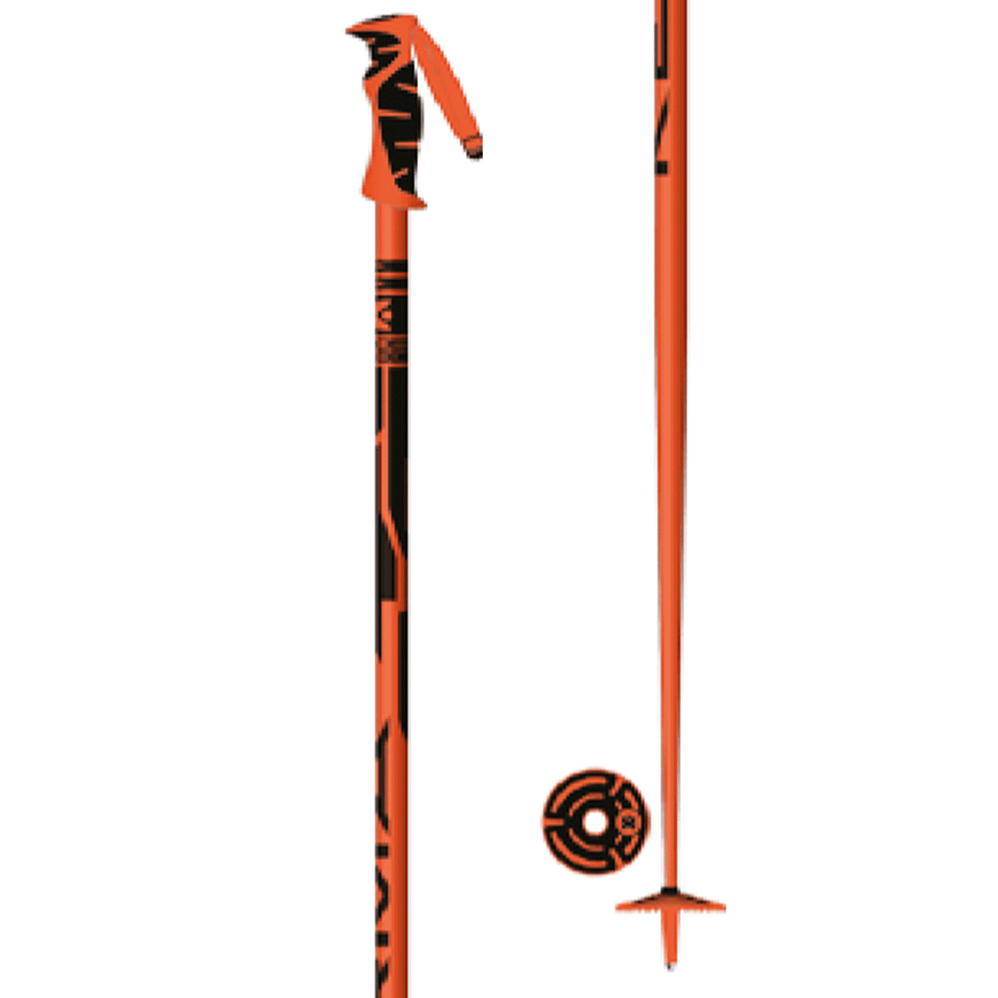Kerma Vector Ski Poles Orange