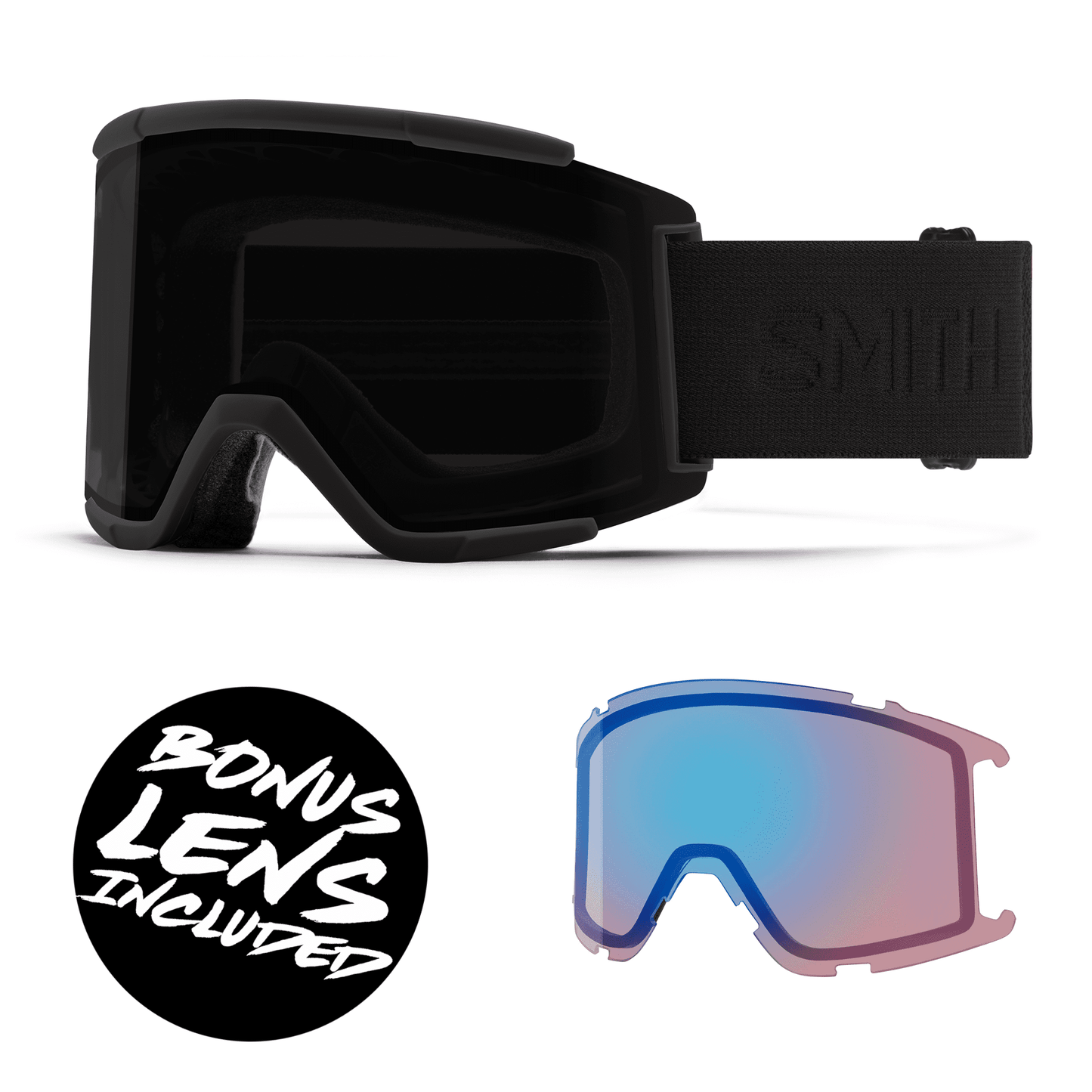 Smith Squad XL Goggles (2023) - Blackout