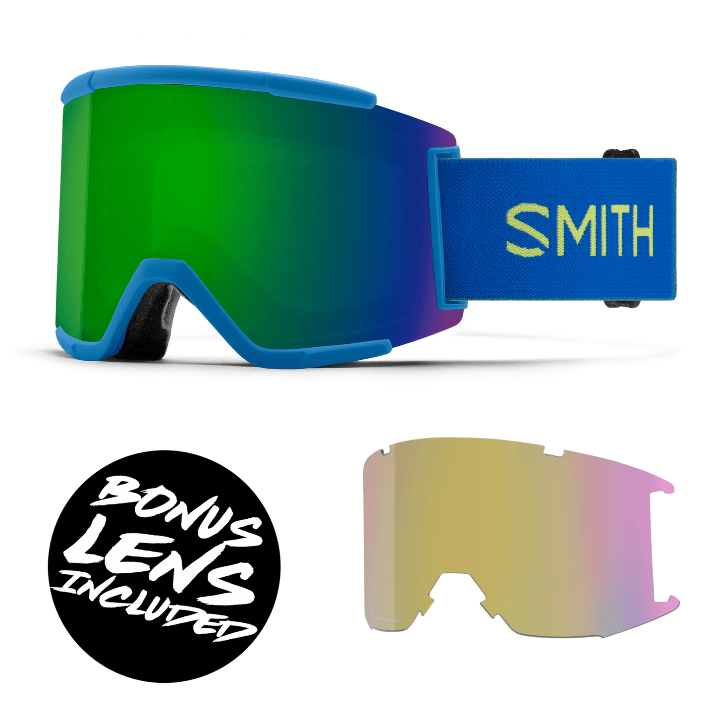 Smith Squad XL Goggles (2023) - Electric Blue