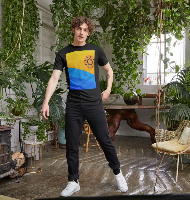 Men's Sun Is Rising Organic Tee