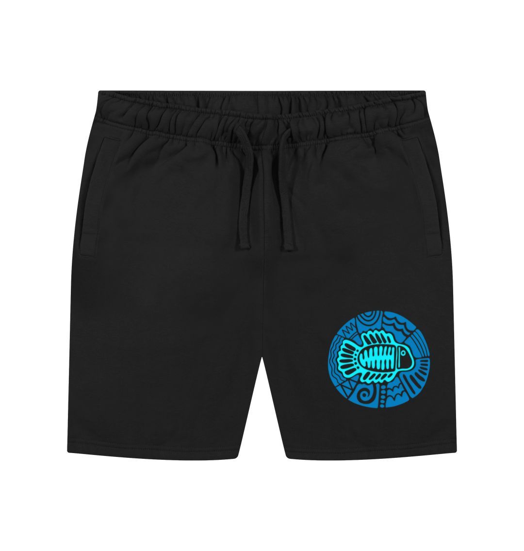 Black Men's Bluefish Organic Shorts