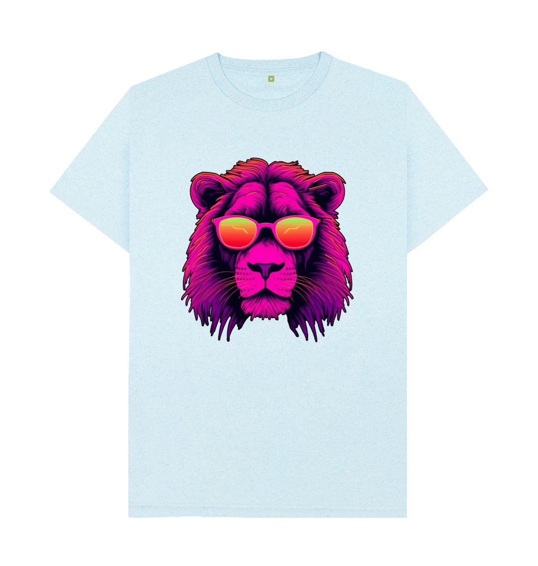 Light Blue Men's Roary R.O.C Tee