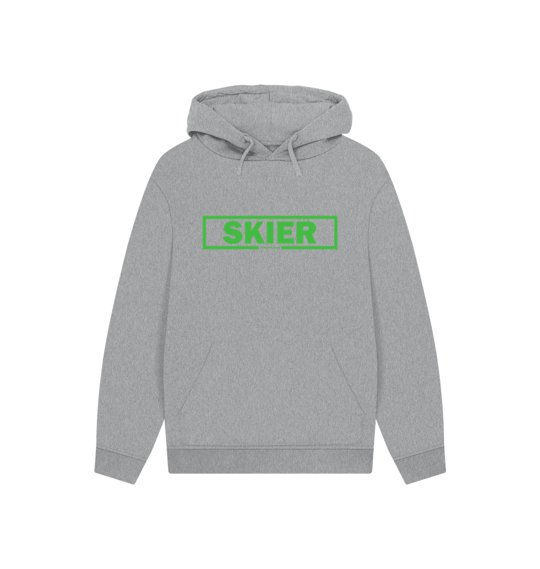 Athletic Grey Printed Hoody Front