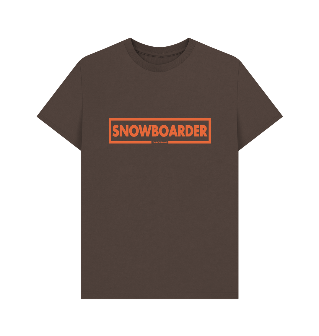 Chocolate Printed T-shirt Front