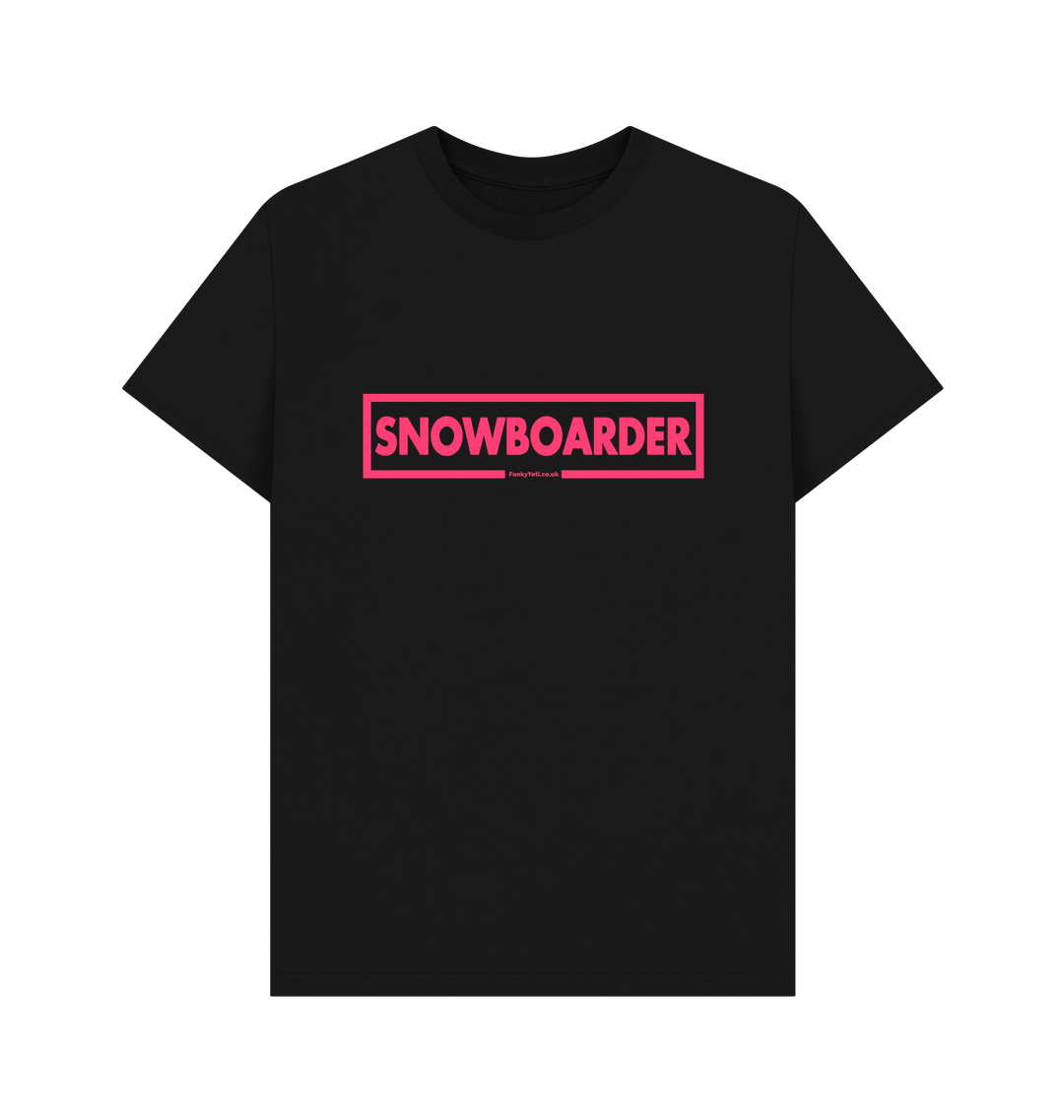 Black Printed T-shirt Front