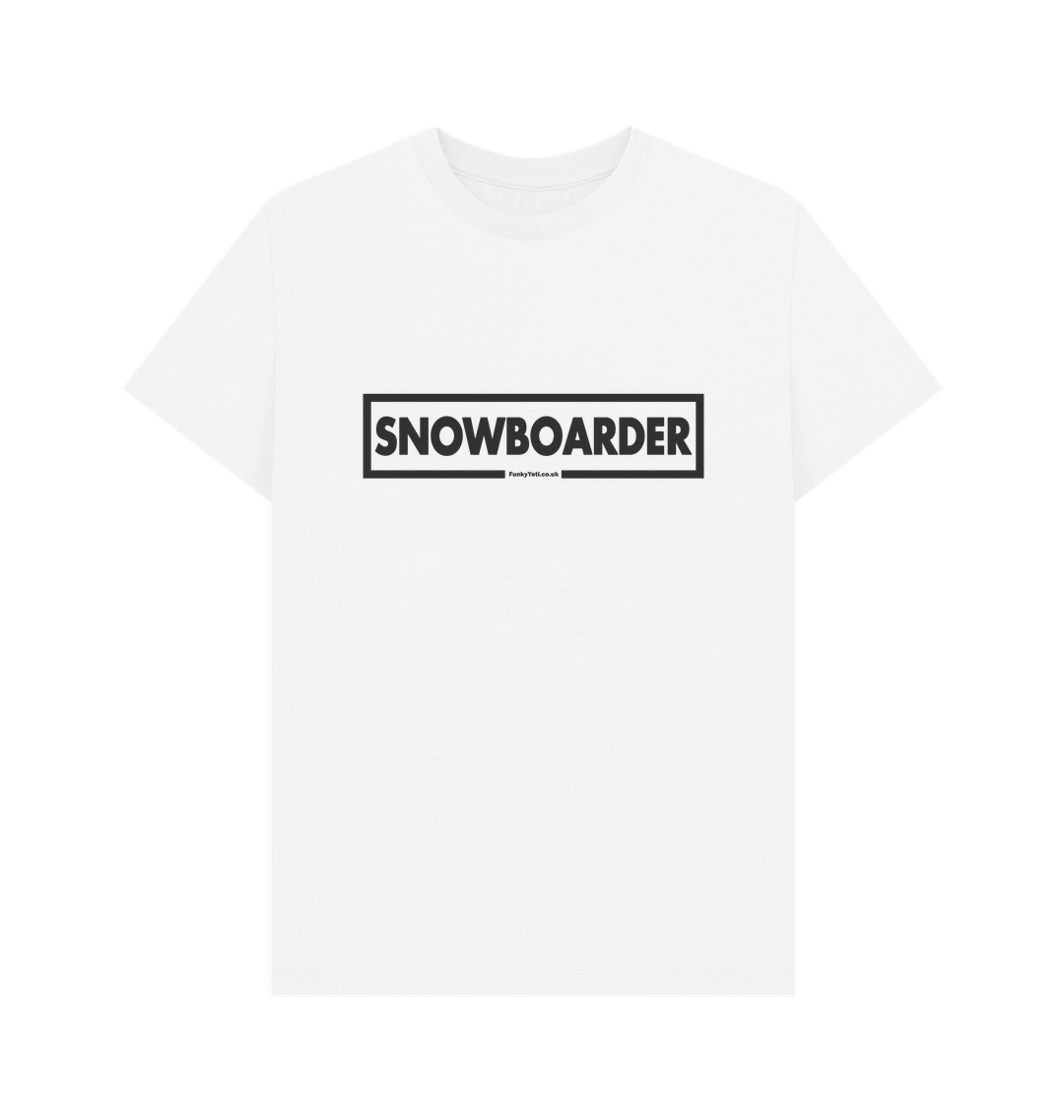 White Printed T-shirt Front