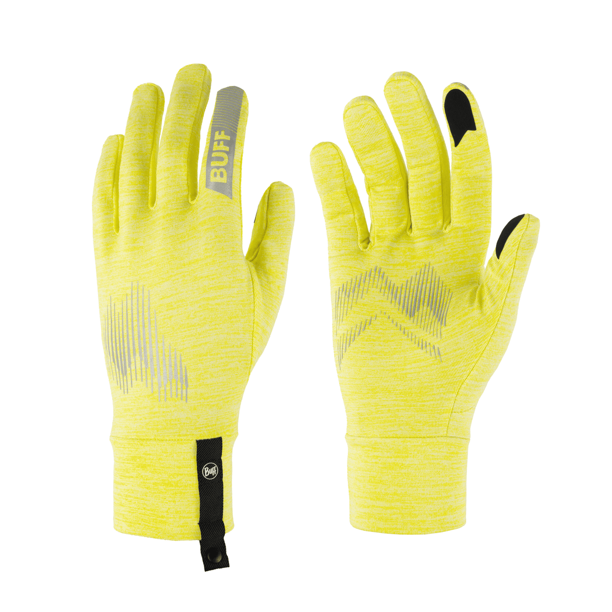 Buff Dryflx Ultralight Gloves / Glove Liners - Lime
