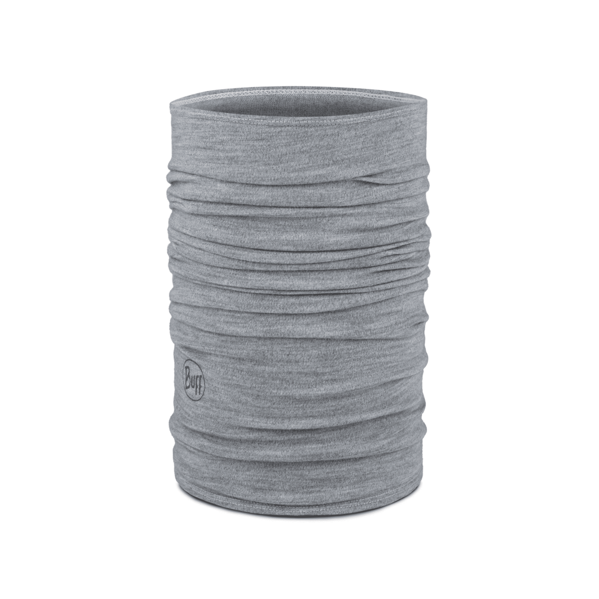 Buff Merino Midweight Necktube - Melange Cloud