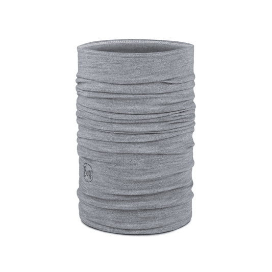Buff Merino Midweight Necktube - Melange Cloud