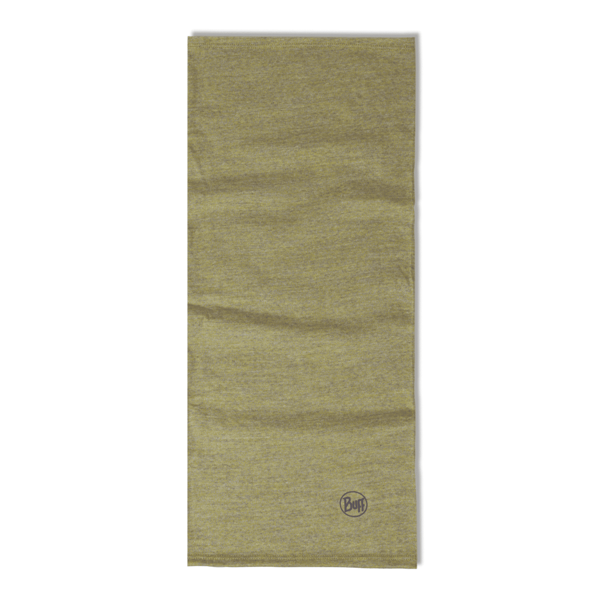 Buff Merino Midweight Necktube - Melange Gingko