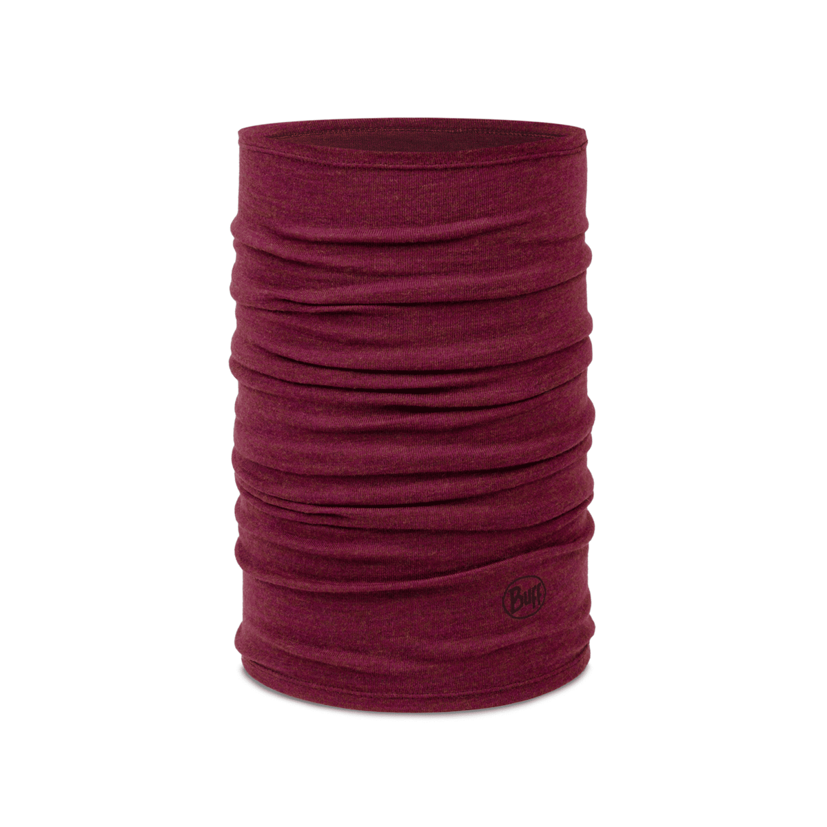 Buff Merino Midweight Necktube - Melange Tibetan Red