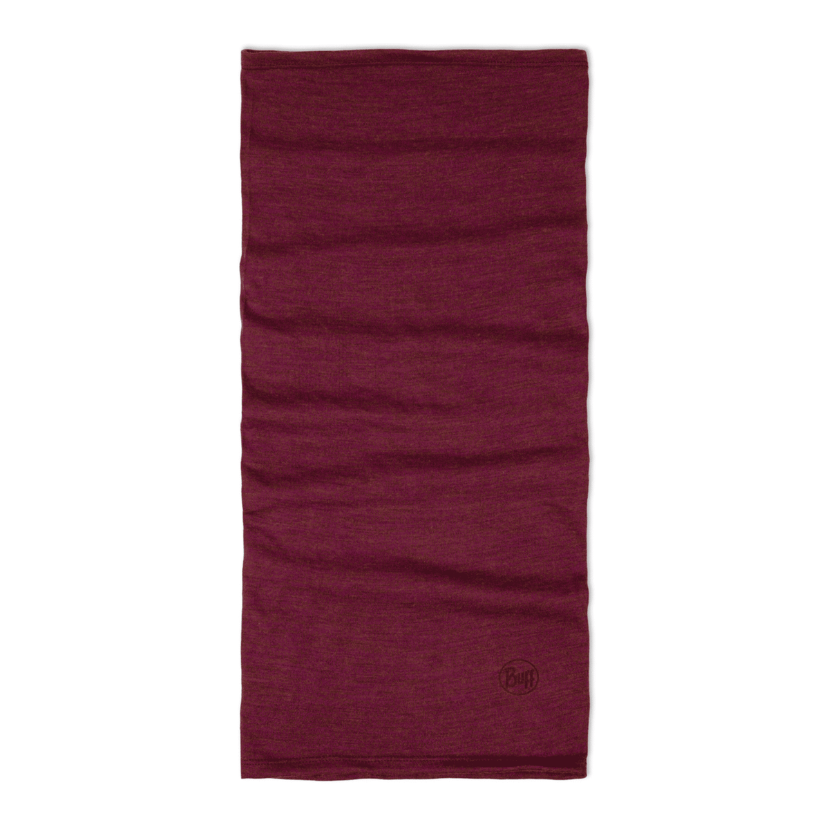 Buff Merino Midweight Necktube - Melange Tibetan Red