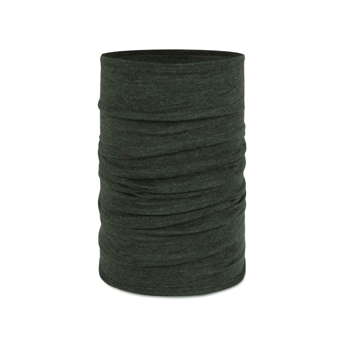 Buff Merino Midweight Necktube - Solid Bark