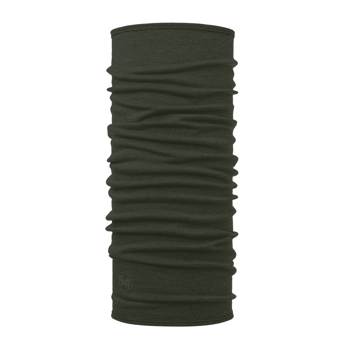 Buff Merino Midweight Necktube - Solid Bark