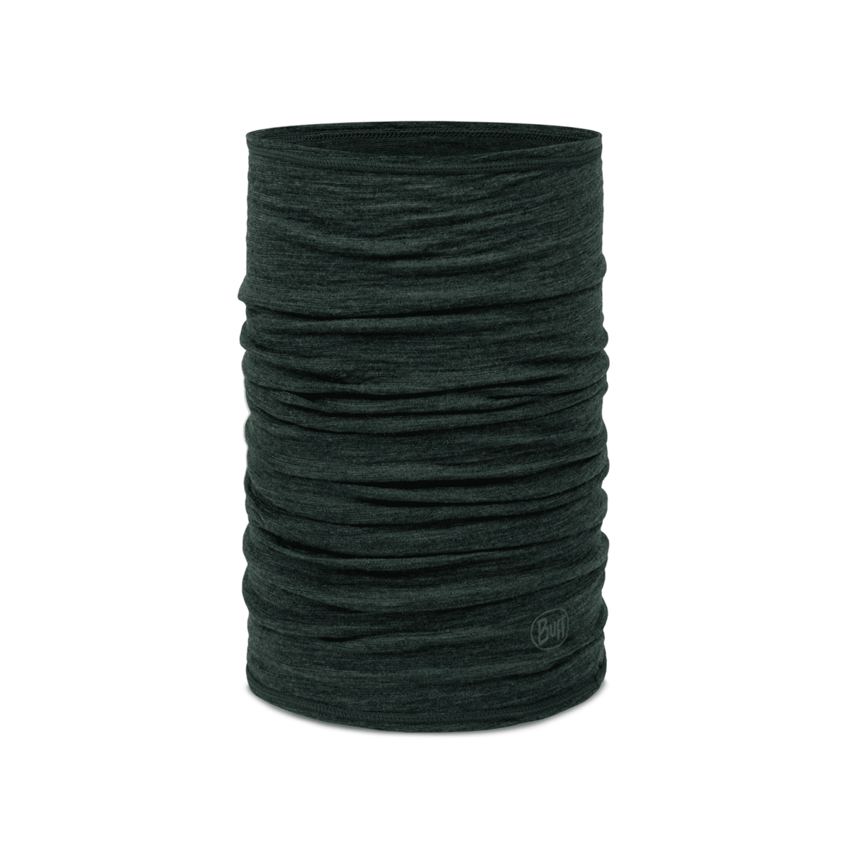 Buff Merino Lightweight Necktube - Multistripes Forest