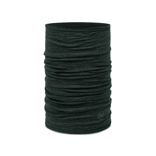 Buff Merino Lightweight Necktube - Multistripes Forest
