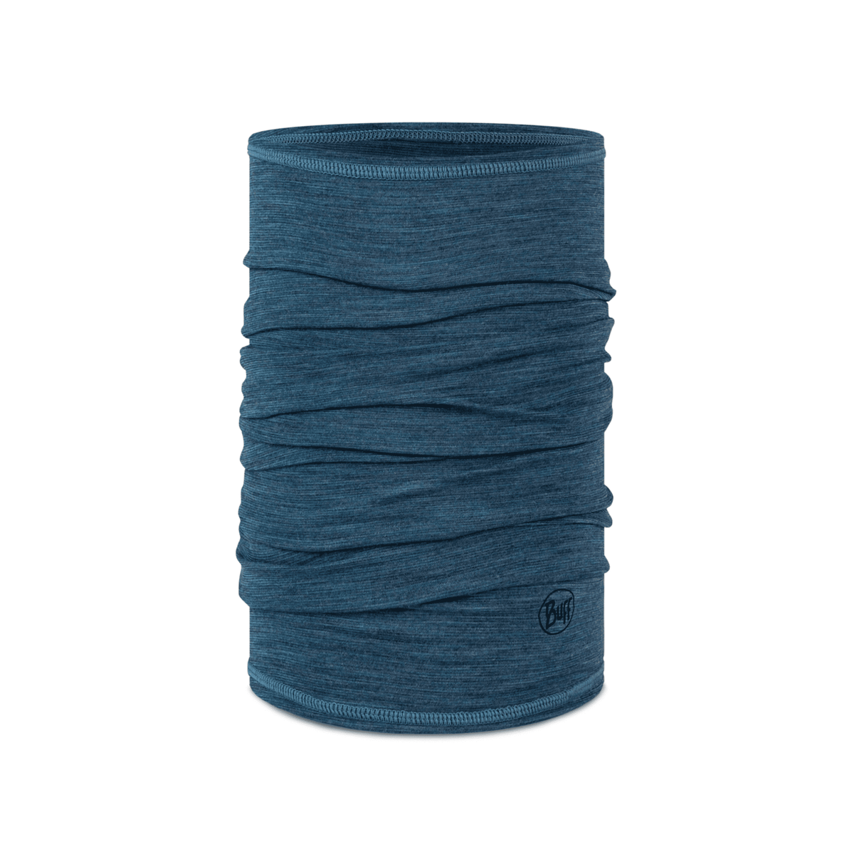 Buff Merino Lightweight Necktube - Multistripes Tempest