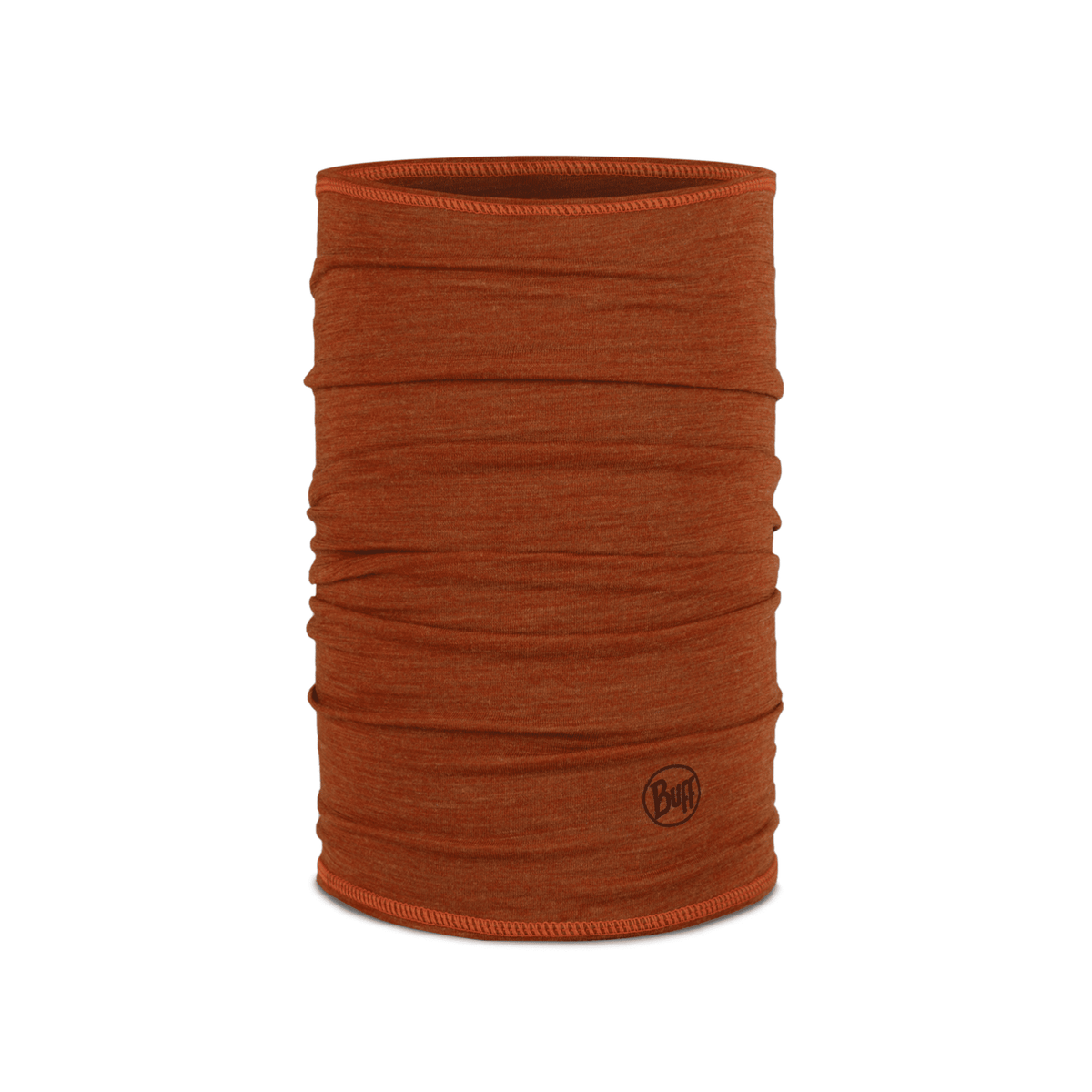 Buff Merino Lightweight Necktube - Solid Cinnamon