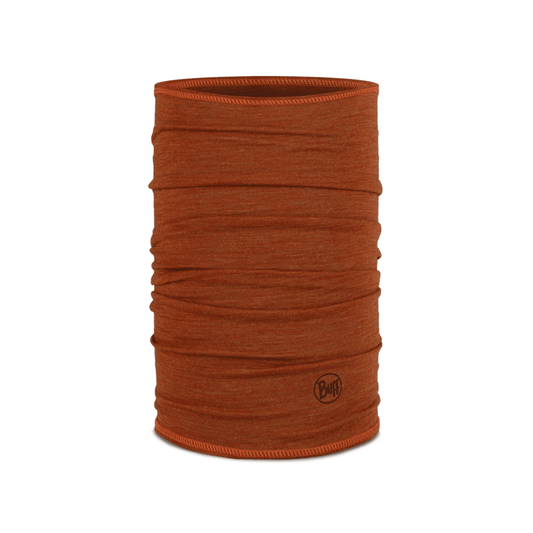 Buff Merino Lightweight Necktube - Solid Cinnamon