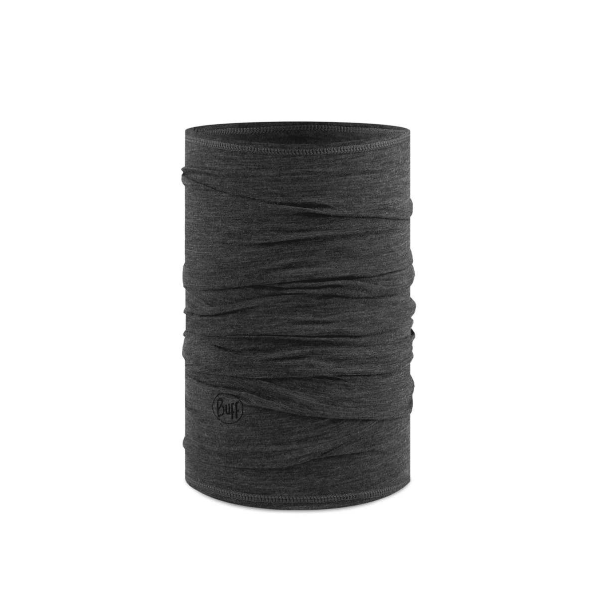 Buff Merino Lightweight Necktube - Solid Grey