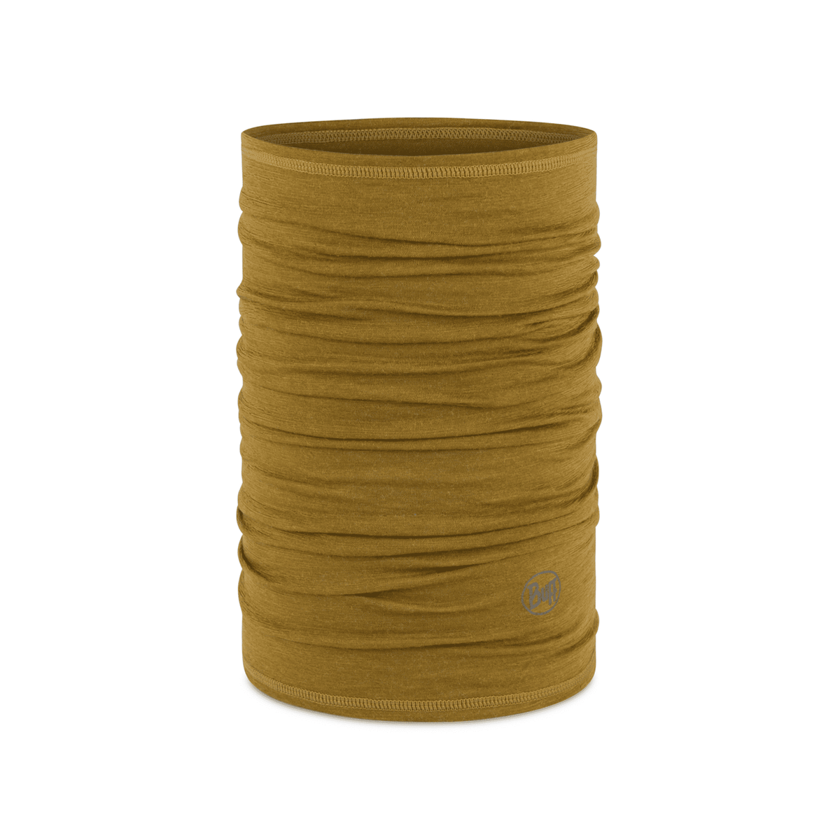 Buff Merino Lightweight Necktube - Solid Olive Green