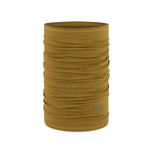 Buff Merino Lightweight Necktube - Solid Olive Green