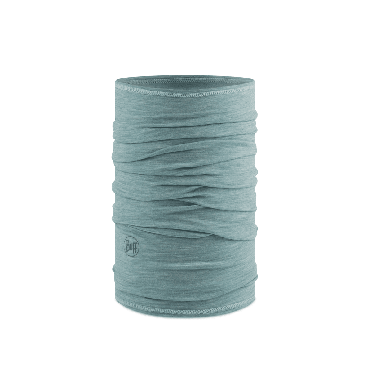 Buff Merino Lightweight Necktube - Solid Pool
