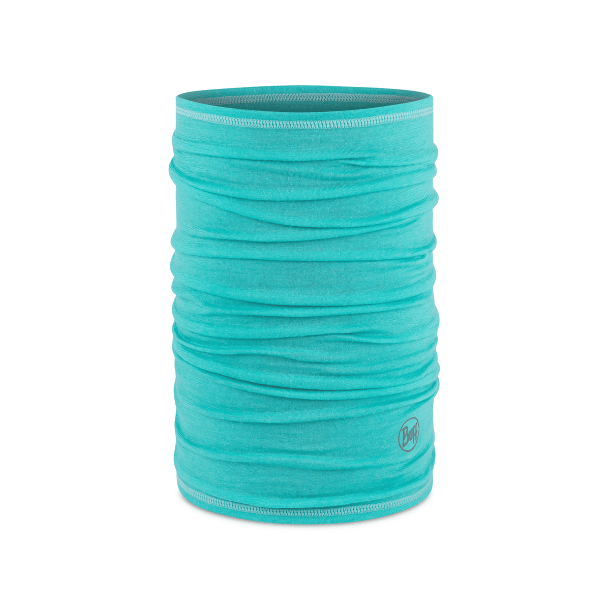 Buff Merino Lightweight Necktube - Solid Sea Green