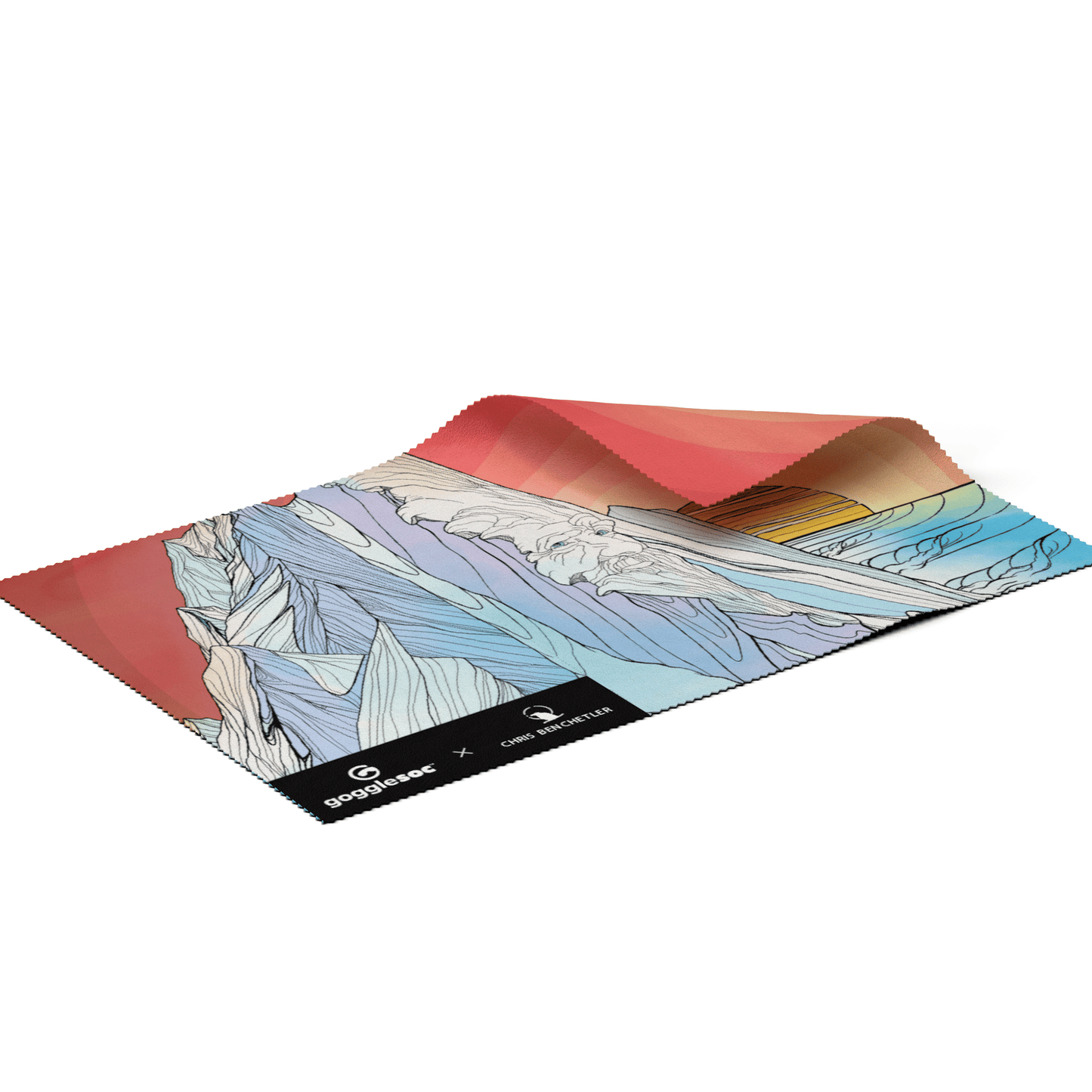 Gogglesoc Swipeout Lens Cloth - Trade Winds Swipeout