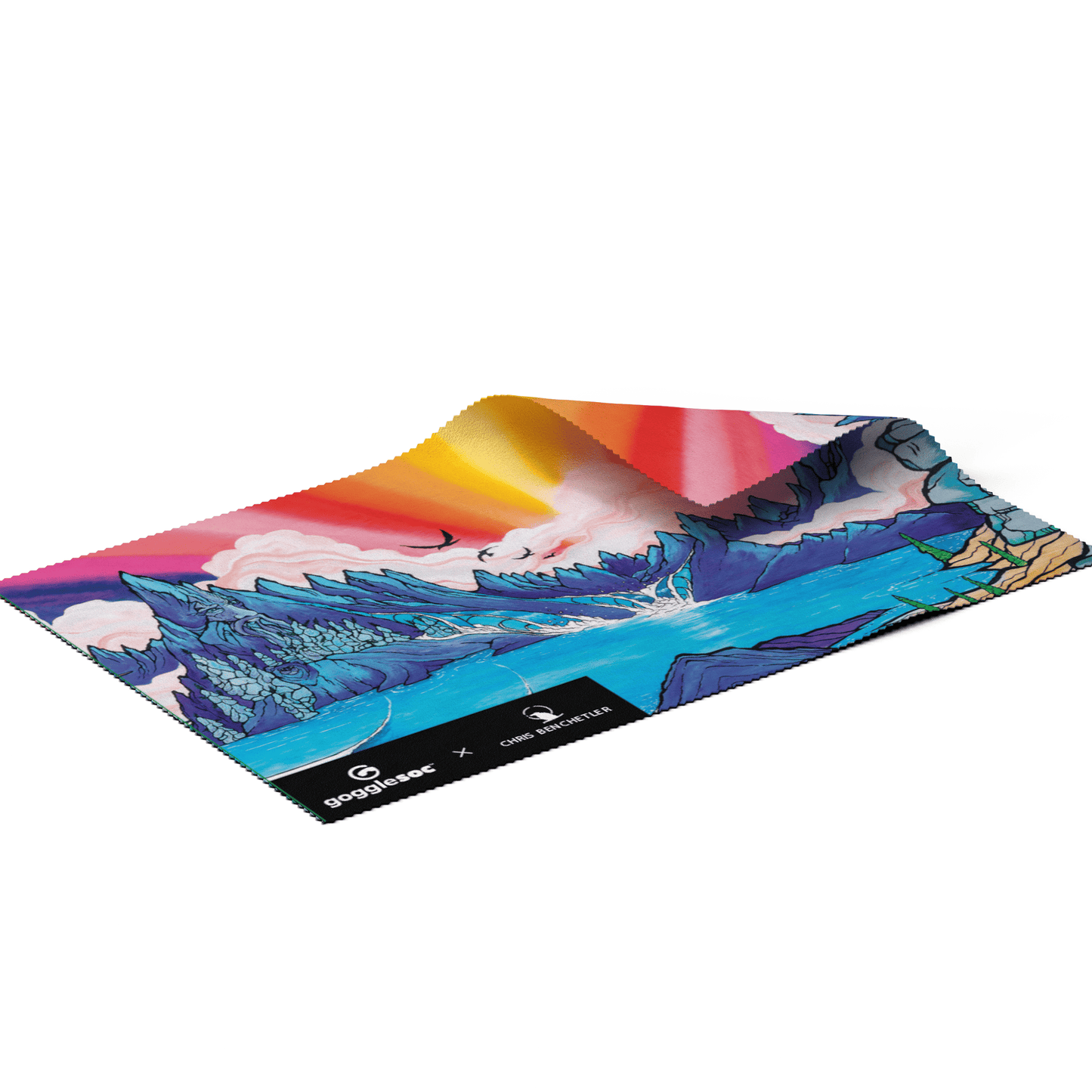 Gogglesoc Swipeout Lens Cloth - Phylogenetic Parallel Swipeout