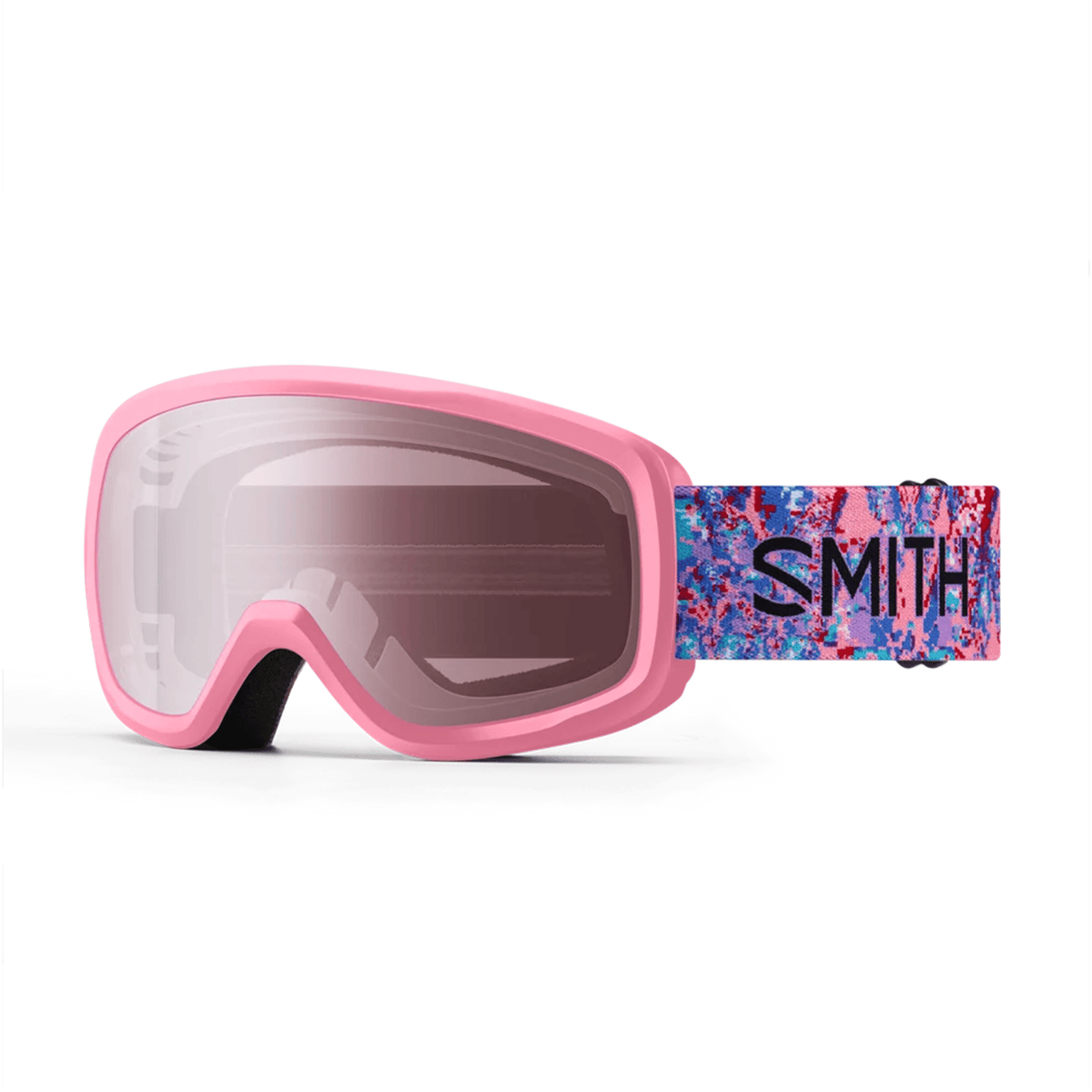 Smith Snowday Jr Kids Goggles - Bright Pink Lofi Butterfly